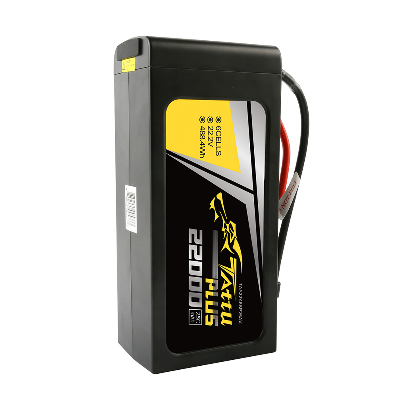 TATアナリシス Tattu Plus 6s 22000mAh 25C 22.2V Lipo Smart Battery Pack