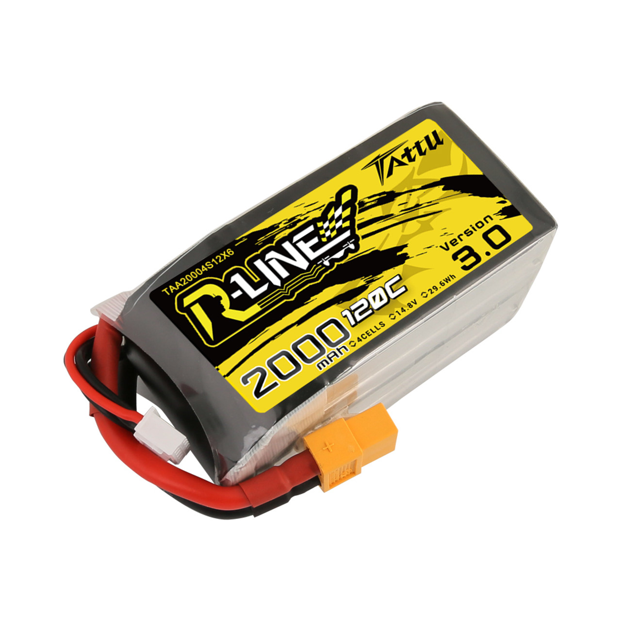 Tattu 1300mAh 4S 120C 2個セット✨️ Tattu 1300mAh 4S 120C 14.8V R-Line Version 3.0 Lipo Battery
