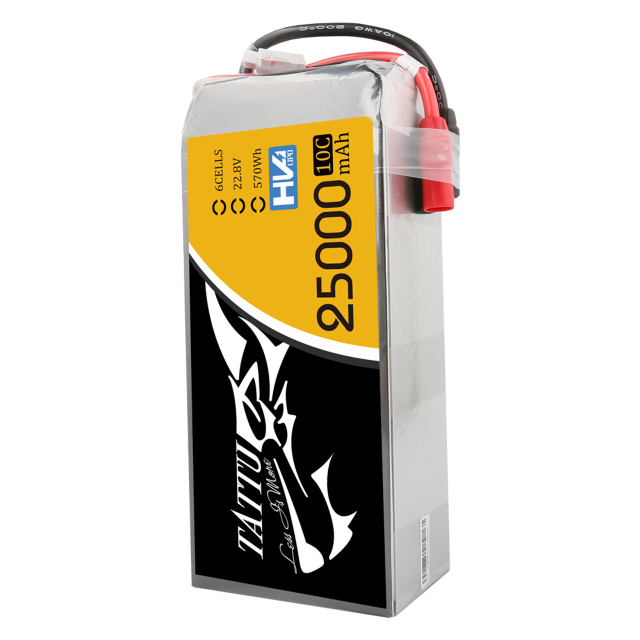 TATアナリシス Tattu G-Tech 6S 25000mAh 10C 22.8V High Voltage Lipo Battery