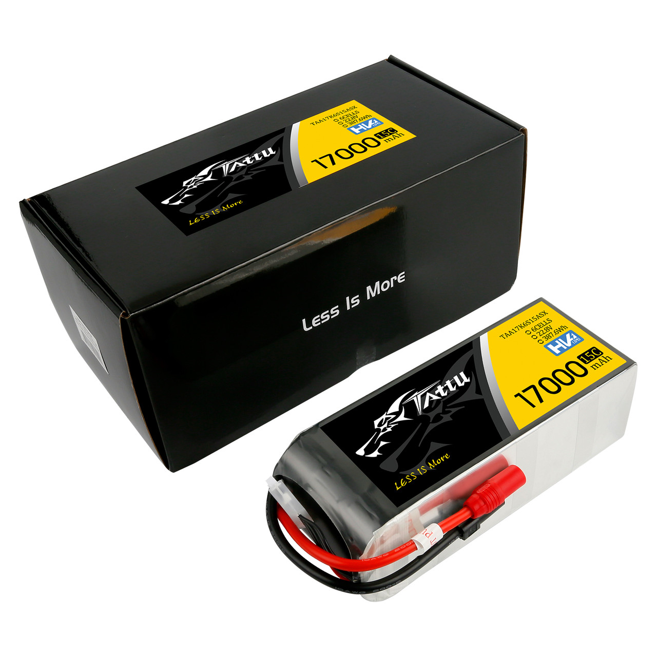 Tattu G-Tech 22.8V 15C 6S 17000mAh LiPo Battery with AS150+XT150 Plug for  UAV