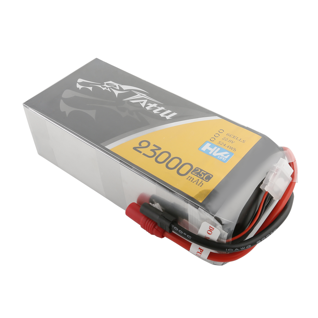 TATアナリシス Tattu 22.8V 25C 6S 23000mAh High Voltage LiPo Battery with
