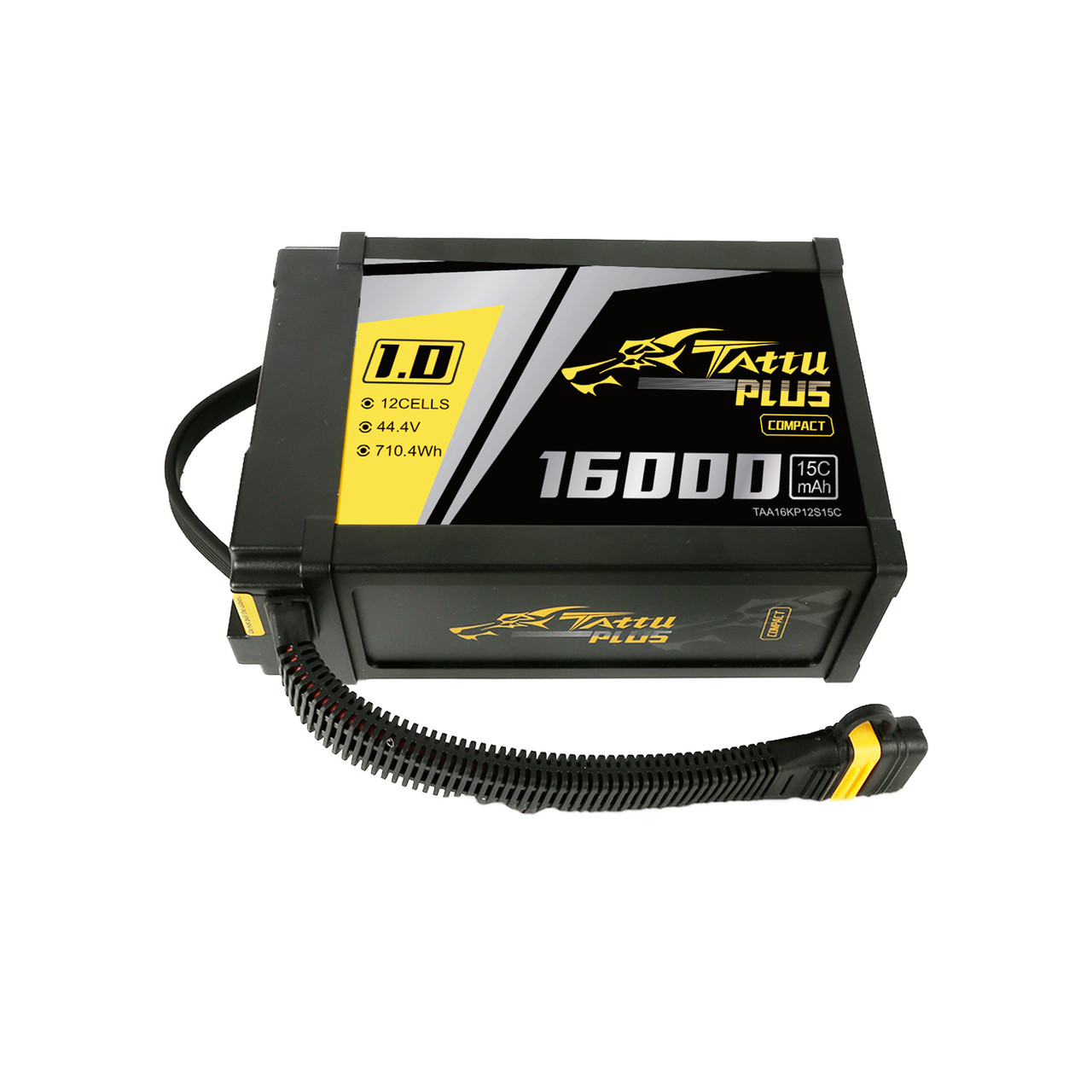 即納特価ふy2006◆TATTU PLUS 12S1P 22000mAh 44.4VB 12CELLS 976.8Wh インテリジェントバッテリー リポバッテリー ドローン 中古 バッテリー、充電器