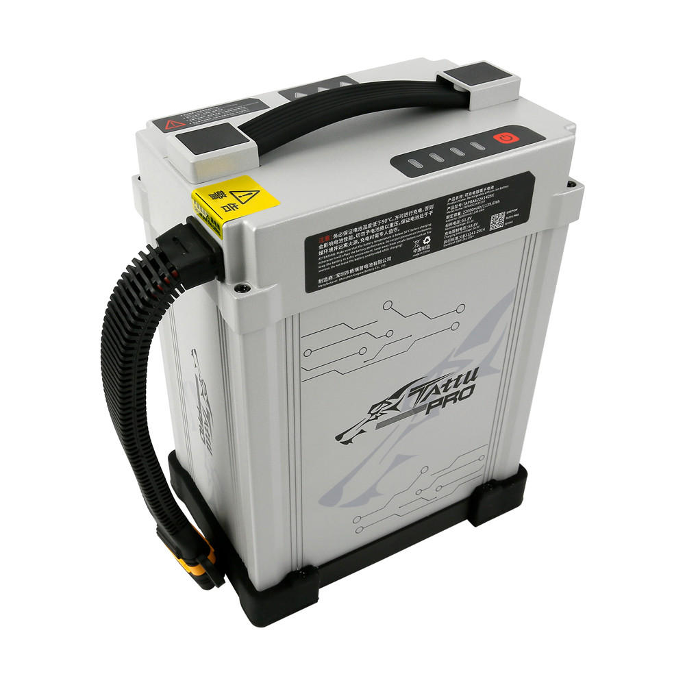 Tattu Pro 22000mAh 14S1P Lipo Smart Battery Pack with AS150-F Plug