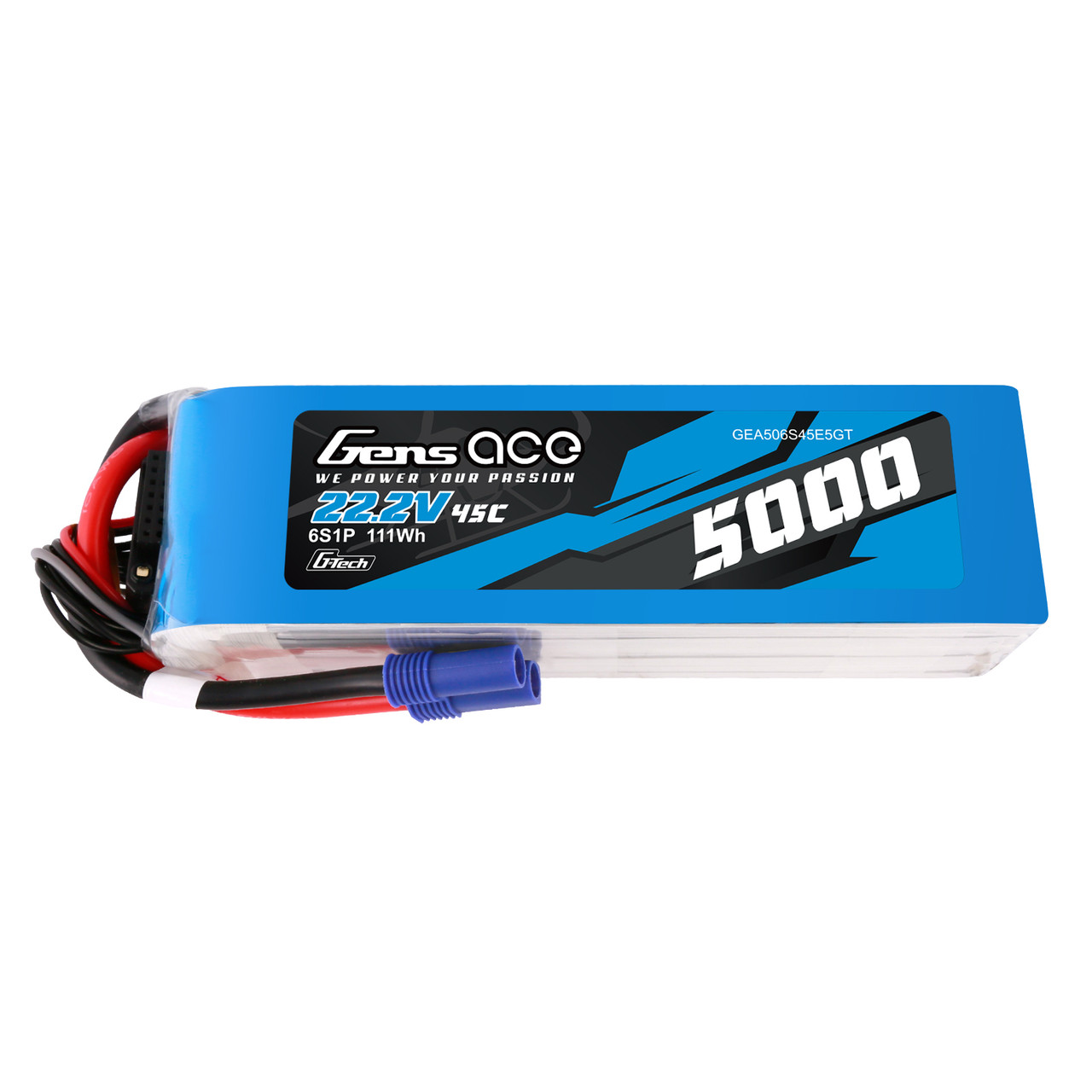Zeee 5000mAh リチウムポリマーバッテリー Zeee 2S Shorty Lipo