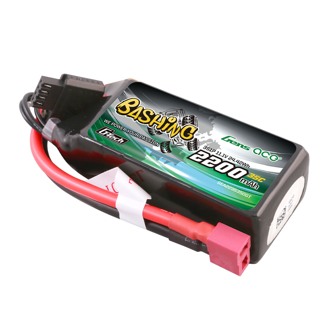 T2M Batterie Lipo 1S 3,7V 100mAh pour Spark SX - Accus