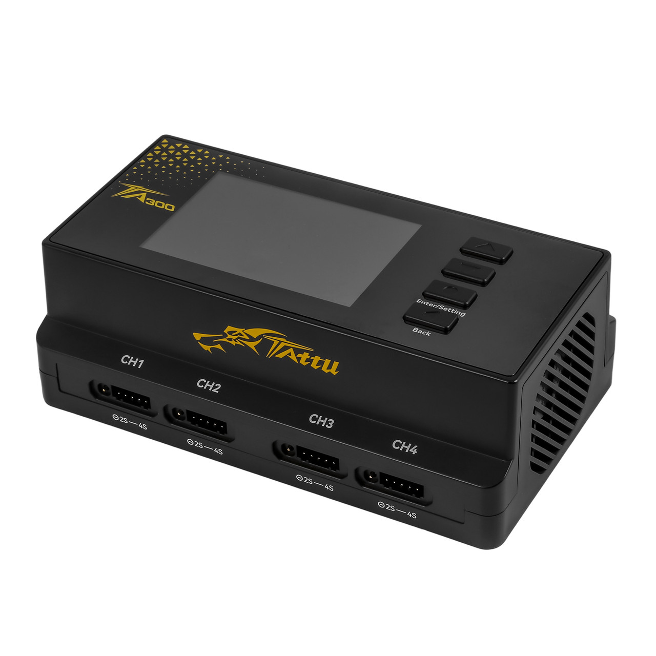 TATTU TA300 G-Tech AC Balance RC Battery Smart Charger-Black