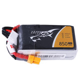 Tattu 11.1V 75C 3S 850mAh Lipo Battery Pack with XT60 Plug for UAV