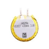 Grepow 3.8V 430mAh LiPo Round Shaped Battery 6530027