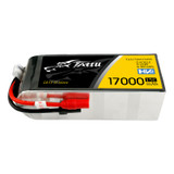 Tattu 22.8V 15C 6S 17000mAh High Voltage LiPo Battery with AS150+XT150 Plug for UAV