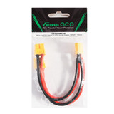 Gens ace XT60 male to 2x XT60 female Adapter, AWG#14 150mm