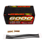 Gens ace Redline Series 6000mAh 15.2V 130C 4S2P HardCase HV Lipo Battery for rc racing