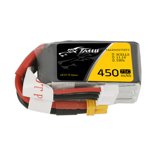 Batterie Lipo Tattu 450mAh 11.1V 25C 3S