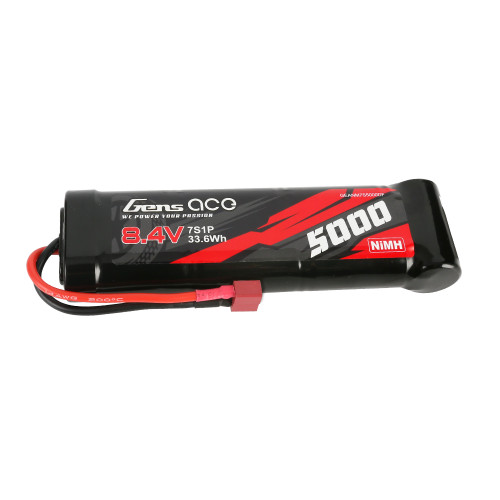 Gens Ace 400mAh 2S 7.4V 35C Adventure Series Lipo Battery Pack with JST  Plug for RC Crawler