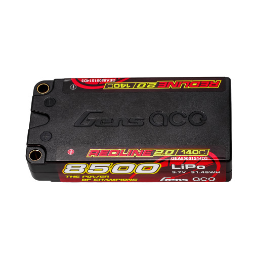 ▲Li-Po,4200/7.4V 45C 2Pハードラウンド,3728-2P（レ Eagle Model Li-Po Battery E A4200/7.4V 45C+α 2P Hard Round