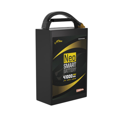 Tattu NEO 41000mAh 14S 10C 55.3V UHV Smart Battery with AS150U-F Plug | Compact Series