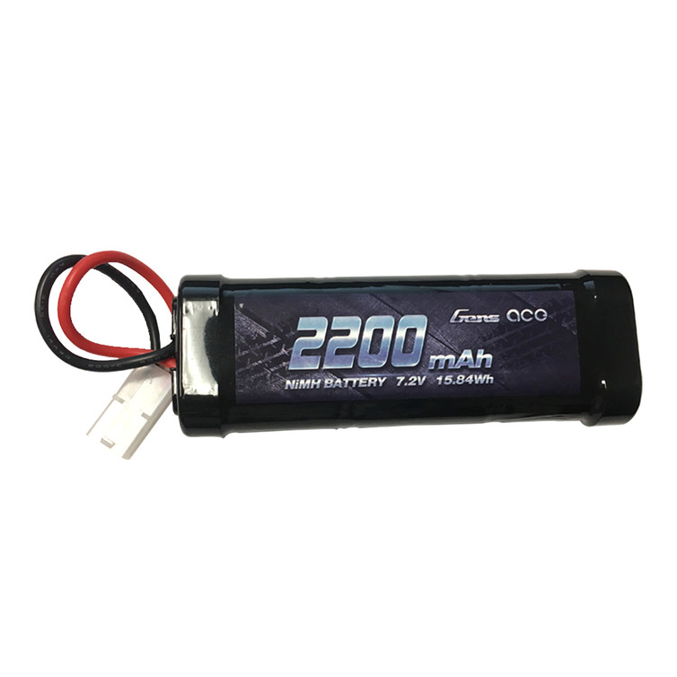 Gens Ace 2200mAh 7.2V Ni-MH Battery with Tamiya Plug