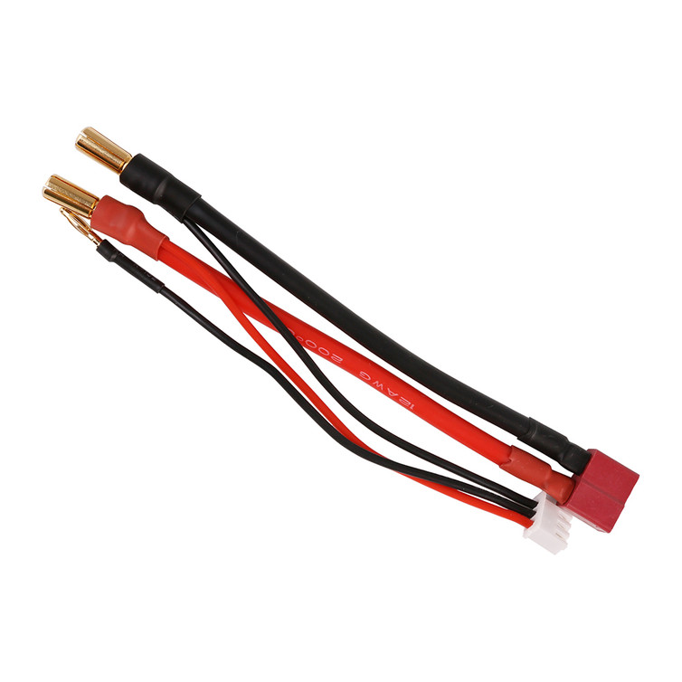 2S charge cable: 5.0mm bullet to Deans(T)