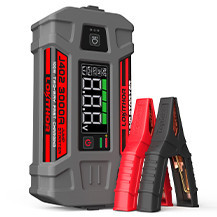 J402 Pro-Car Jump Starter and air inflator with capacity of 88.8Wh