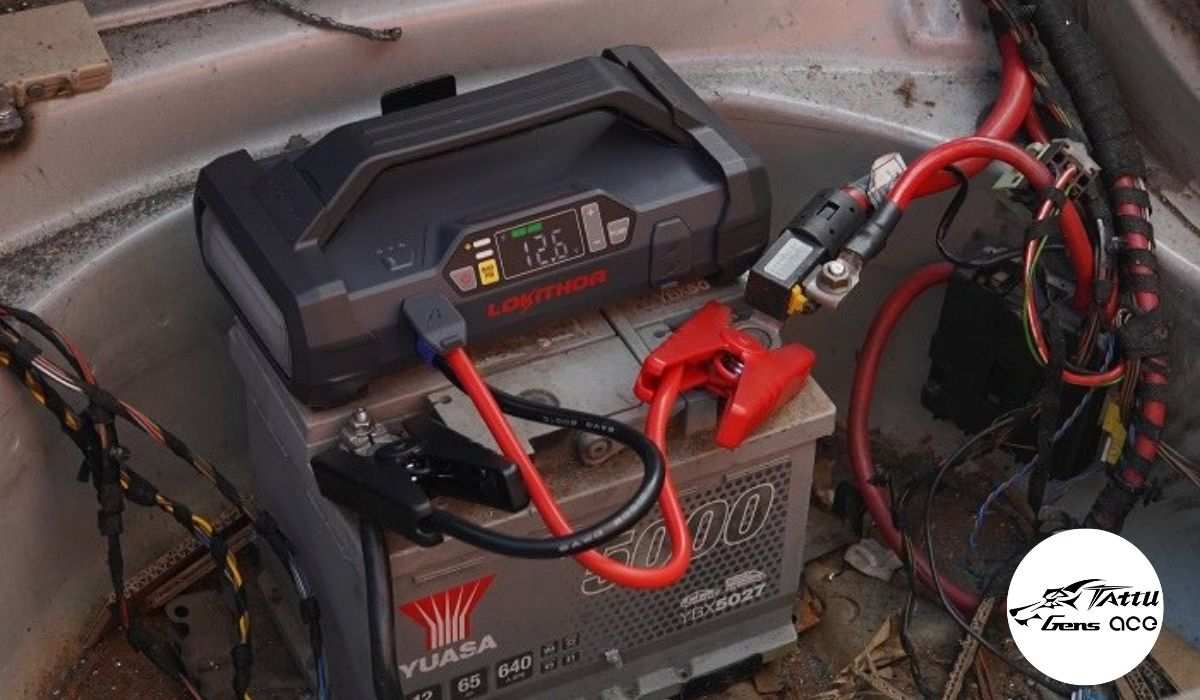 Jump Starter with air pump function LOKITHOR JA301 GensTattu