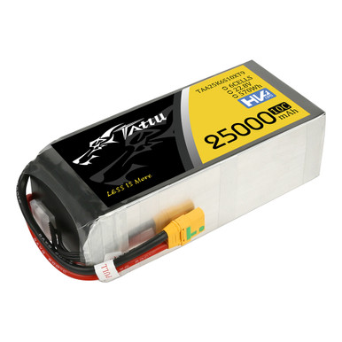 Tattu G-Tech 6S 25000mAh 22.8V 10C High Voltage LiPo Battery