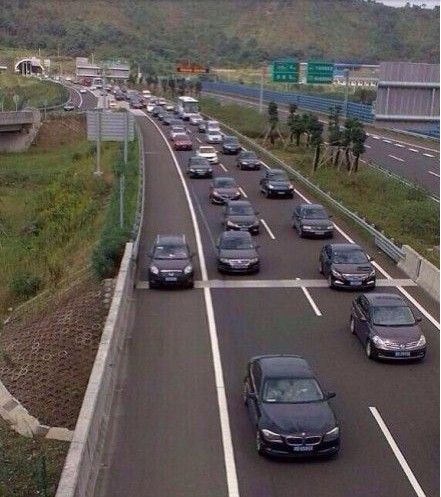 heavy traffic