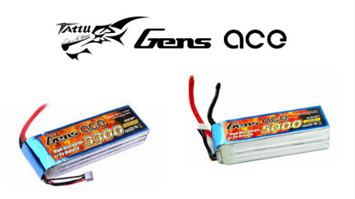 Gensace Tattu lipo battery 