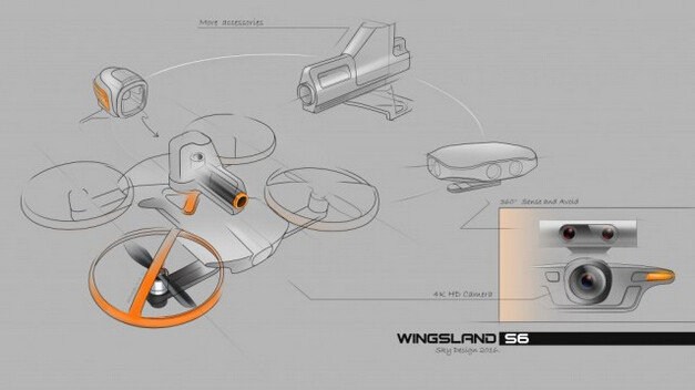 wingsland S6 Drone