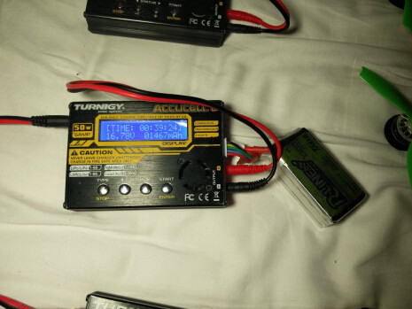 Tattu R-Line 1300mAh 95C lipo test