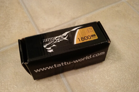 box of Tattu battery