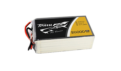 26000mAh 22.2V 25C 6S1P Lipo Battery