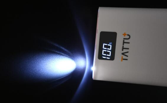 10400mah power bank light