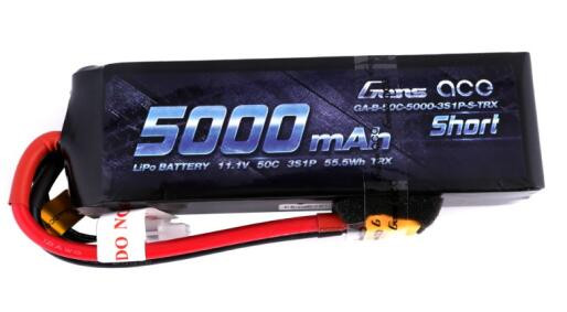  5000mah 3s Short-Size Lipo Battery