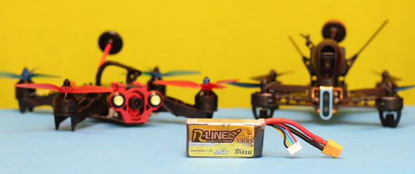 Tattu 1300mAh 4S 120C 2個セット✨️ Tattu 1300mAh 4S 120C 14.8V R-Line Version 3.0 Lipo Battery