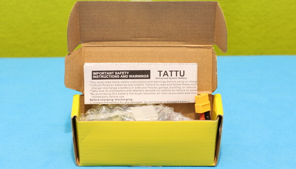 Tattu 1300mAh 100C HV lipo battery first look