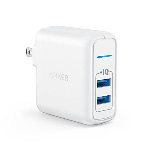 Anker Elite Dual Port 24W USB Travel Wall Charge
