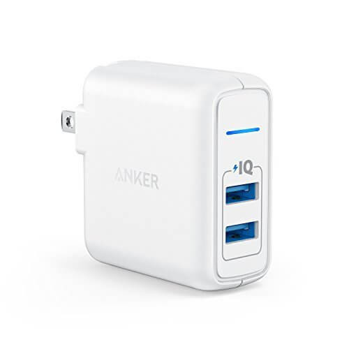 Anker Elite Dual Port 24W Fast USB Wall Charger