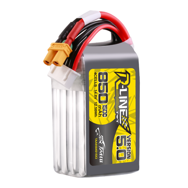 Batterie Tattu 650mAh 14,8V 75C 4S – XT30, 61x31x21mm, 74g, Pour FPV 150, Drone, Multiroue