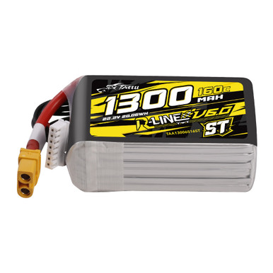 Tattu R-Line V6 1300mAh 6S 160C ST