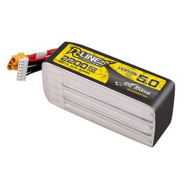 Tattu R-Line Version 5.0 2200mah 6S 150C 22.2V Lipo Battery Pack