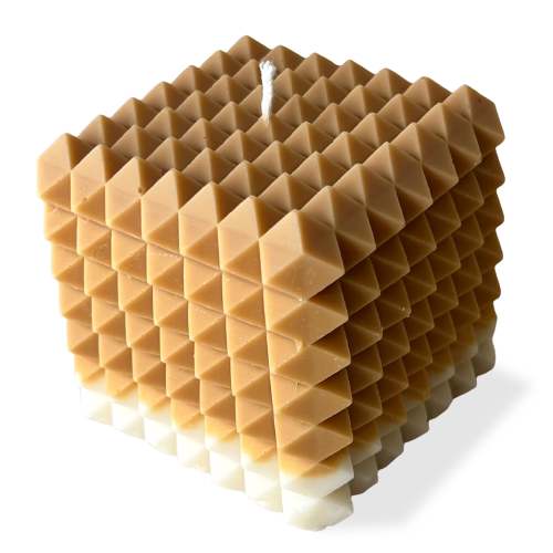 Spiked Cube Silicon Candle Mold Bulk Apothecary