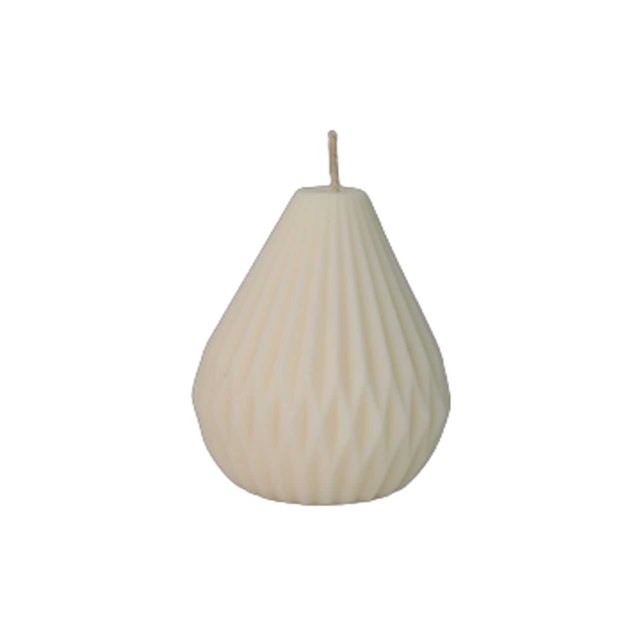 Geometric Pear Shaped Silicon Candle Mold Bulk Apothecary
