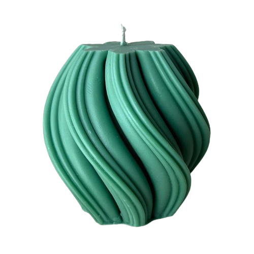 Spiral Ball Silicon Candle Mold Bulk Apothecary