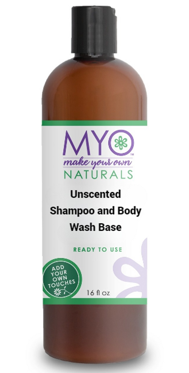 Myo 16oz Unscented Shampoo And Body Wash Base Bulk Apothecary 3489