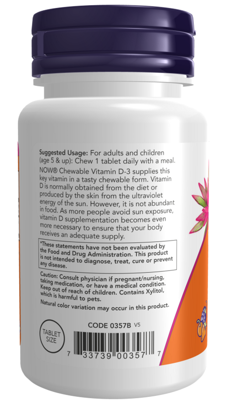 Vitamin D3 1000iu (180 Soft Gels) NOW Brand Bulk Apothecary