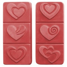 Buy Breakaway Hearts Soap Molds Bulk Apothecary