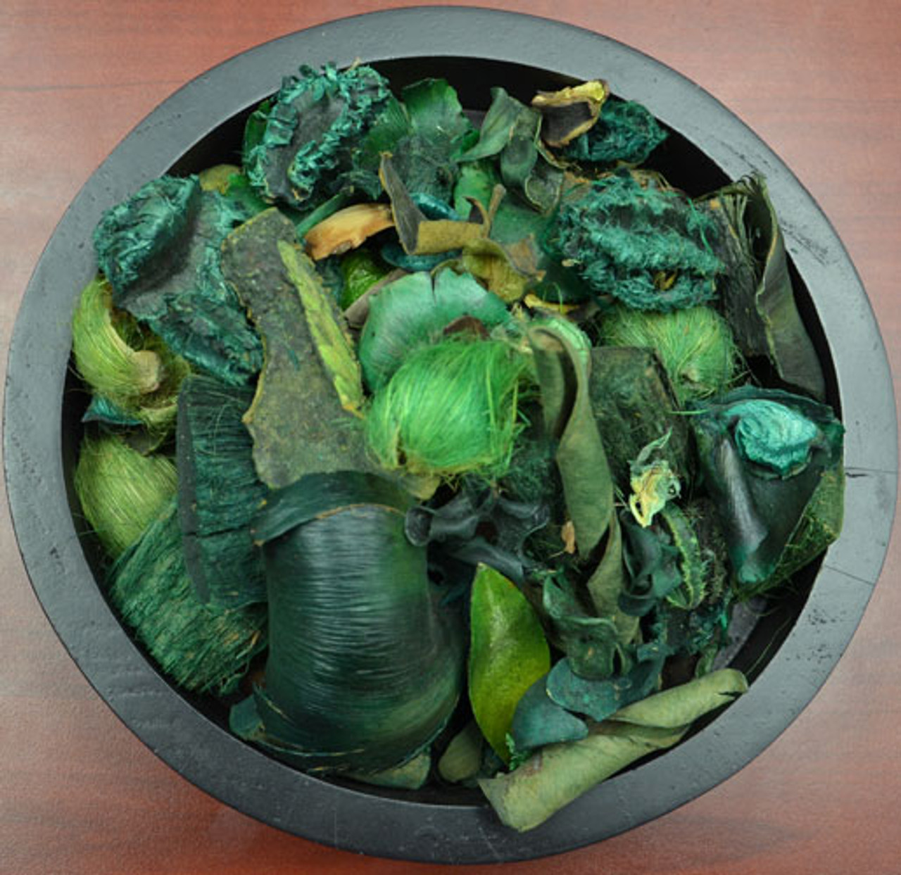 Dark Green Potpourri Blend PreMixed and Unscented Bulk Apothecary