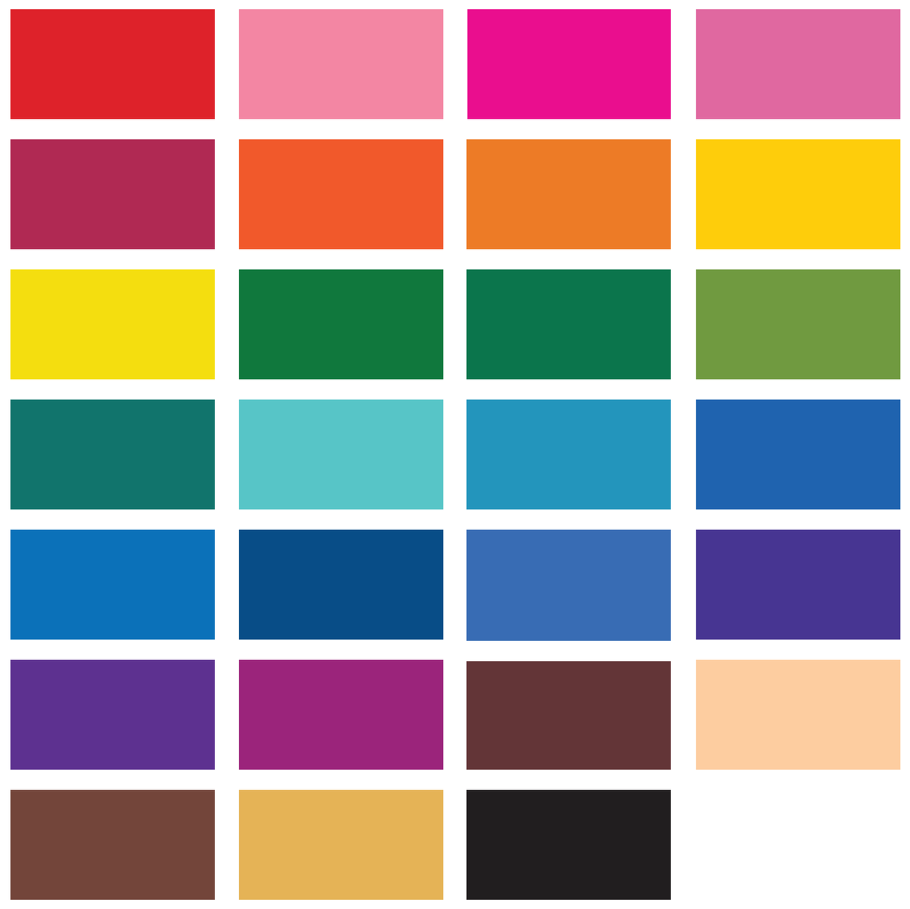 Candle Color Block Sample Kit | Wholesale Supplier