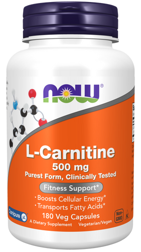 L-Carnitine 500 mg (180 vcaps) - Bulk Apothecary