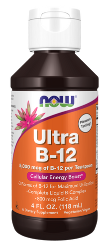 Ultra B-12 Liquid (4 fl oz.) - Bulk Apothecary