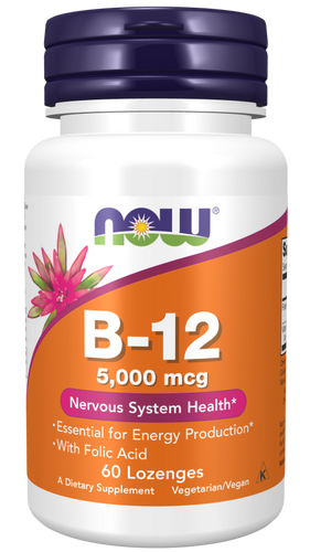 Vitamin B-12 5000 mcg Lozenges - Bulk Apothecary